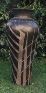 Indonesian terracotta vase