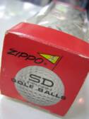 late 1960's 3 pack of Zippo golf balls guaranteed "against cutting, tearing, smiling or anything that would render it unplayable in 10 rounds (180 holes)"